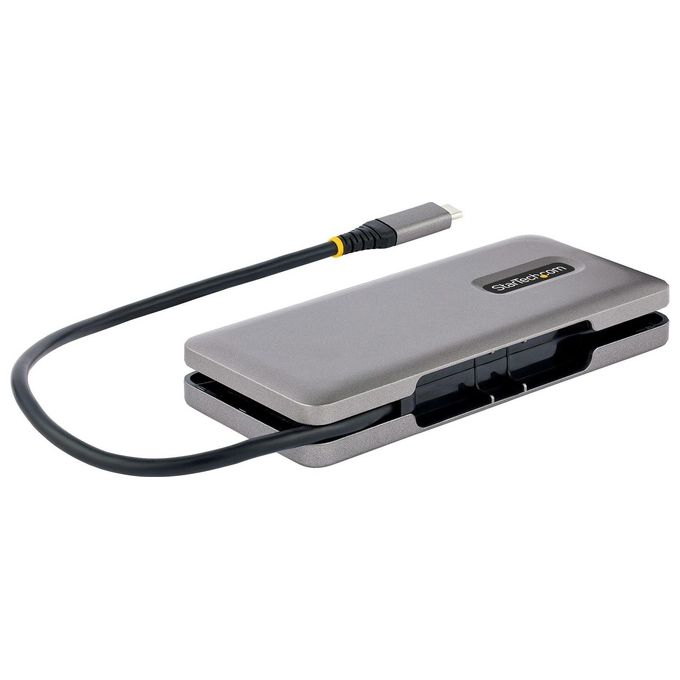 Startech.com Hub Usb-C a 4 Porte Multipresa Usb Type-C Portatile con Power Delivery 100W