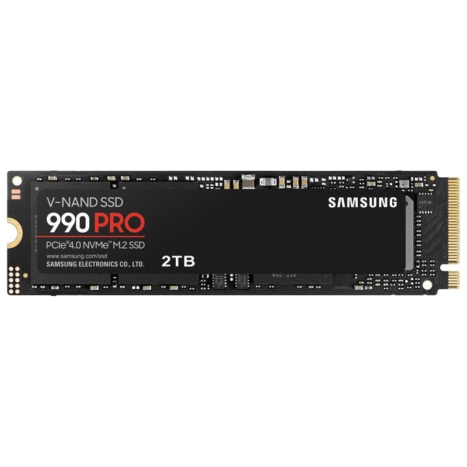 Samsung MZ-V9P2T0B 990 PRO Ssd Interno da 2Tb compatibile con PlayStation 5 PCIe 4.0 x4 NVMe M.2