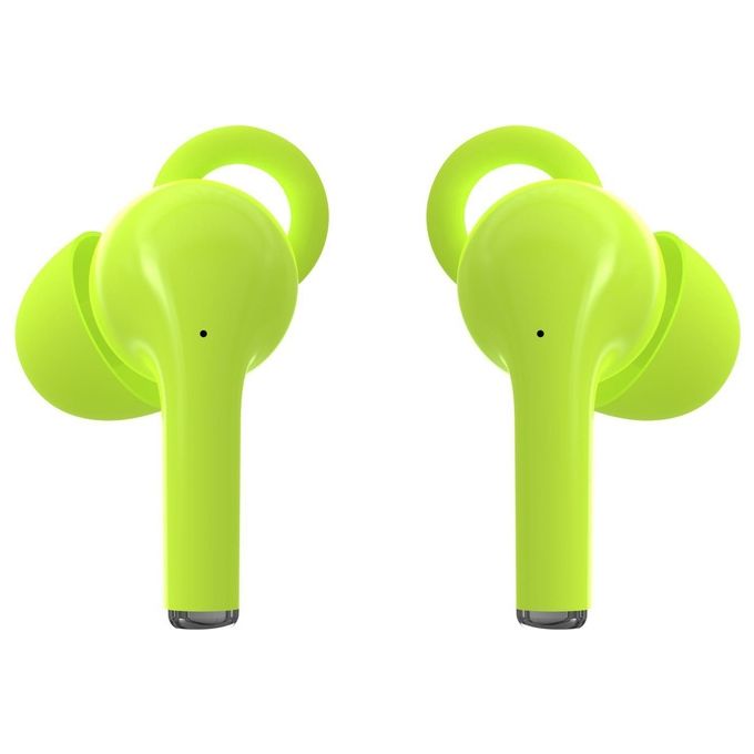 Celly Auricolari True Wireless In-Ear Trasparente-Verde