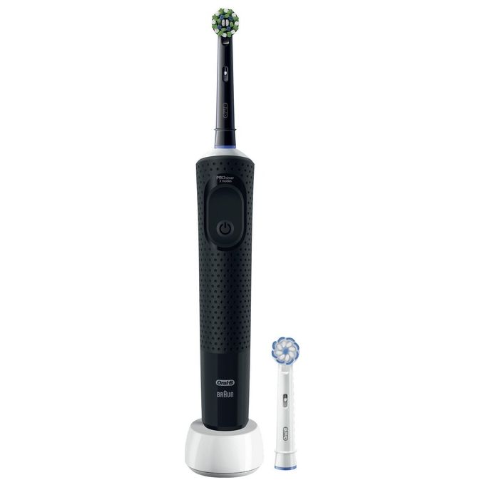 ORAL-B Spazzolino Elettrico Vitality Pro Ricaricabile 3 Modalita' Nero 2 Testine