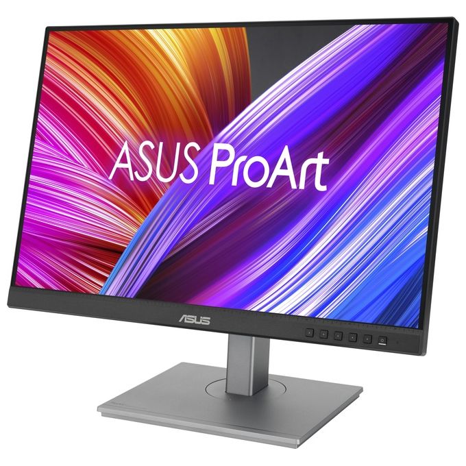 ASUS ProArt PA248CNV, Monitor Professionale 24.1”, WUXGA (1920x1200), USB-C, IPS, 16:10, 75Hz, 100% sRGB e rec.709, HDR-10, Precisione colore DeltaE  2, Verificato Da Calman, Regolabile, Nero