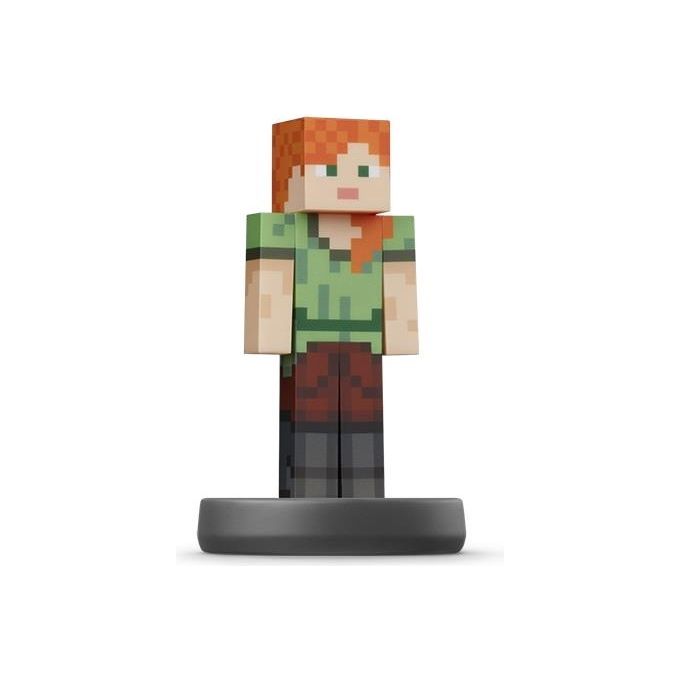 Nintendo Personaggio Interattivo Amiibo Minecraft Steve e Alex