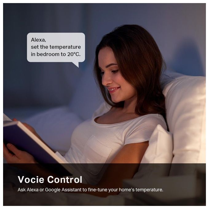 TP-Link KE100 Valvola del Radiatore Termostatico Adatto per Uso Interno