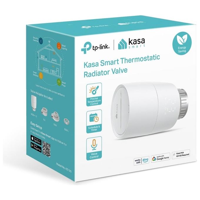 TP-Link KE100 Valvola del Radiatore Termostatico Adatto per Uso Interno