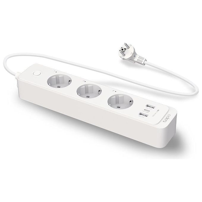 TP-Link Tapo P300 3 Prese AC Type F (CEE 7-4) 1.5mt 3 2300W Bianco