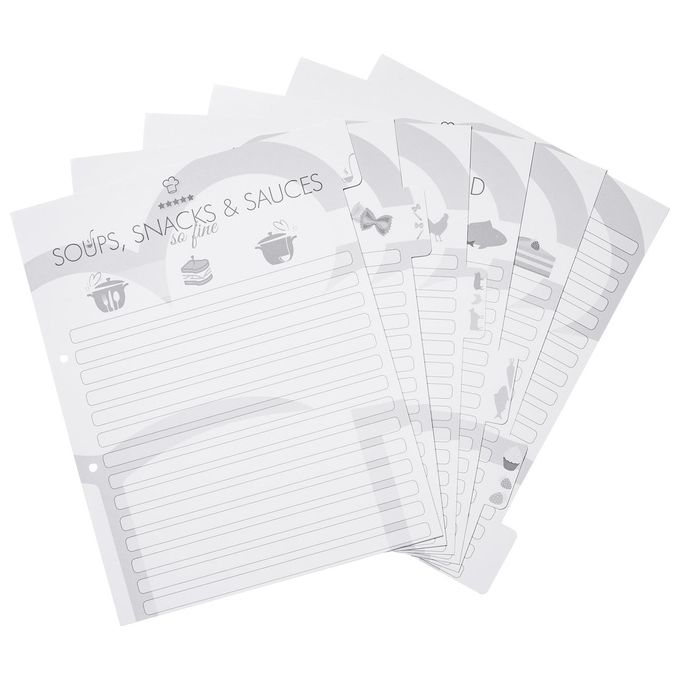 Herma Raccoglitore per Ricette Nero Home Cooking DIN A4