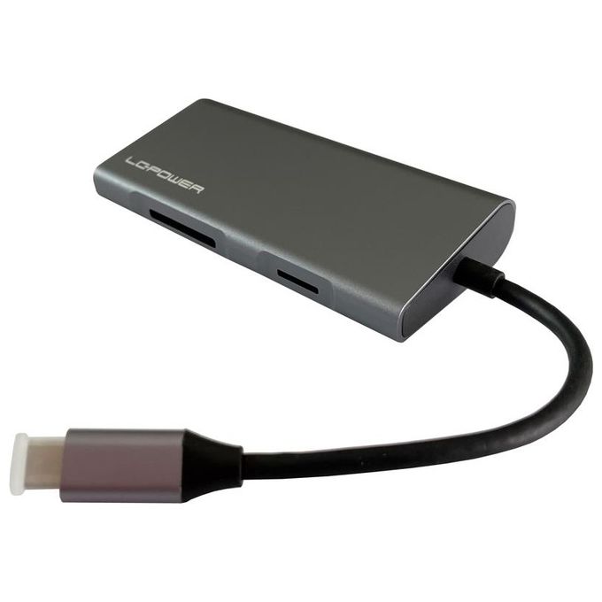 LC-Power LC-HUB-C-MULTI-5 Laptop Dock-Port Replicator Wired USB 3.2 Gen 1 Type-C