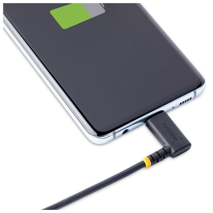 StarTech.com Cavo di Ricarica Usb-C a 90° da 30cm Nero