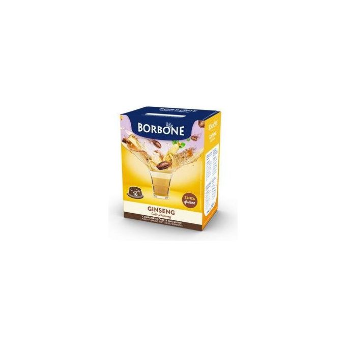 Borbone Lavazza a Modo Mio Ginseng 16 Capsule Compatibili