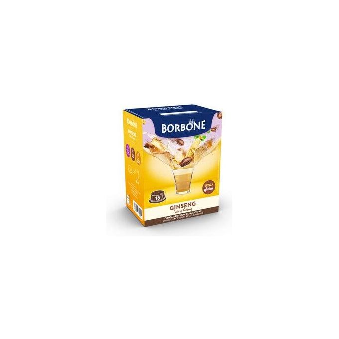 Borbone Lavazza a Modo Mio Ginseng 16 Capsule Compatibili