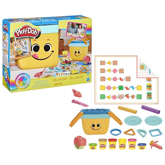 Hasbro Pasta Modellabile Primo Picnic Forme Colori Play Doh