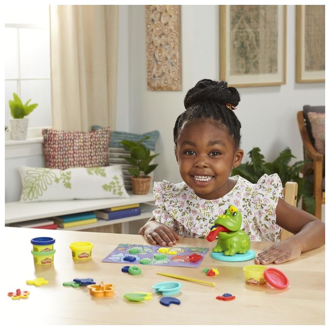 Hasbro Pasta Modellabile Prima Rana a Colori Play Doh
