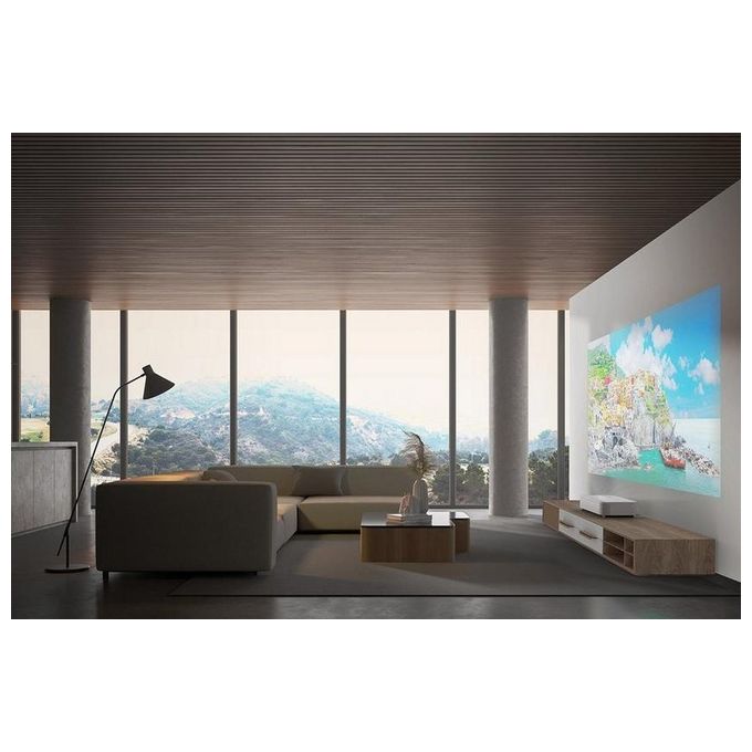 Epson EH-LS800W Videoproiettore a Raggio Ultra Corto 4000 ANSI lumen 3LCD 4K 5120x3200 Bianco