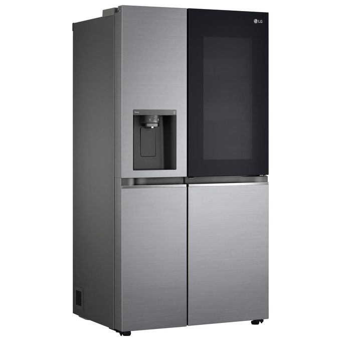 LG GSXV80PZLE Frigorifero Side-by-Side Instaview Door-in-Door Capacita' 635 Litri Classe Energetica E Total No Frost Wi-Fi  Inox Dispenser con allaccio