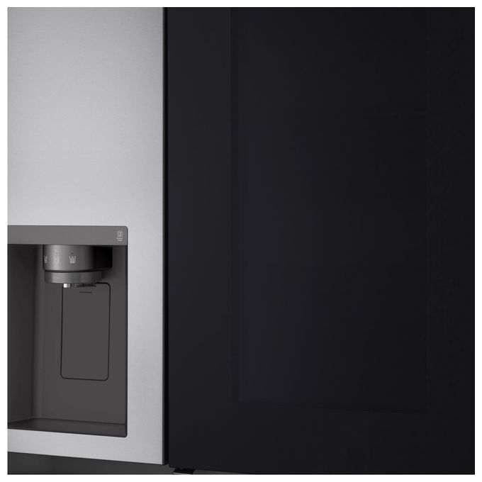 LG GSXV80PZLE Frigorifero Side-by-Side Instaview Door-in-Door Capacita' 635 Litri Classe Energetica E Total No Frost Wi-Fi  Inox Dispenser con allaccio