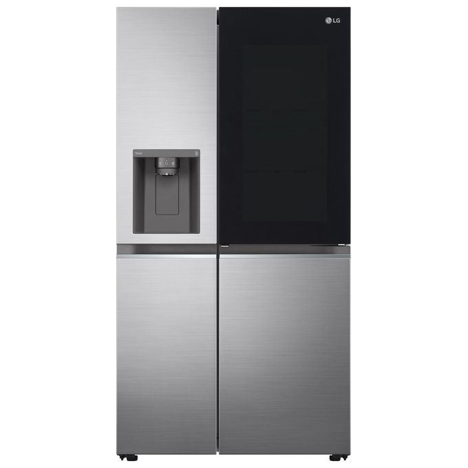 LG GSXV80PZLE Frigorifero Side-by-Side Instaview Door-in-Door Capacita' 635 Litri Classe Energetica E Total No Frost Wi-Fi  Inox Dispenser con allaccio