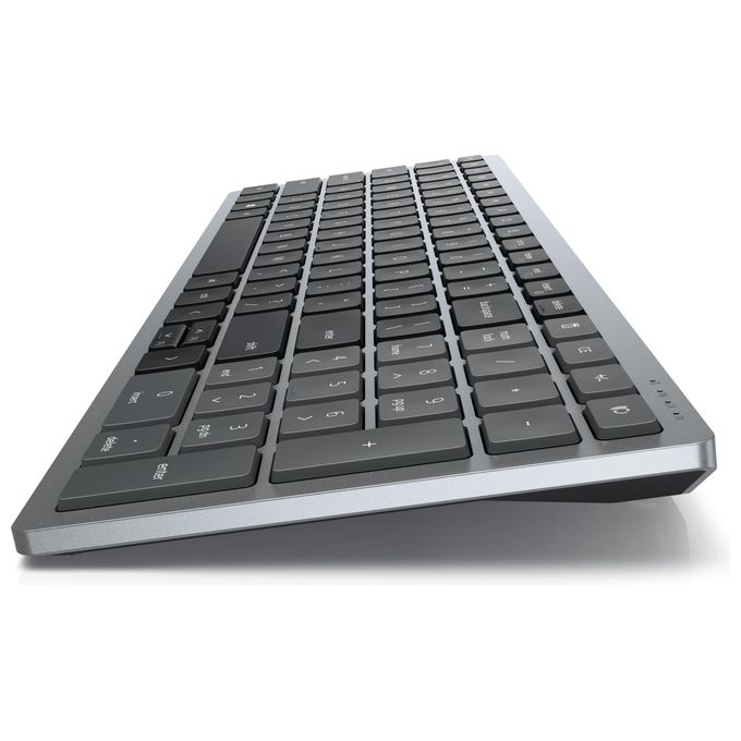 Dell KB740 Tastiera Rf Senza Fili  Bluetooth Qwerty Italiano Grigio-Nero