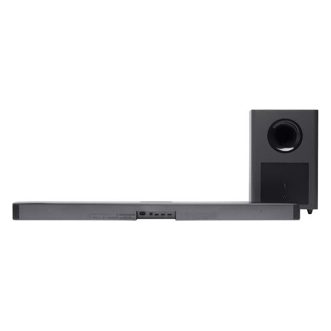 JBL BAR 2.1 Deep Bass MK2 Soundbar a 2.1 Canali per TV e Subwoofer Wireless Altoparlante con Telecomando 300 Watt Nero