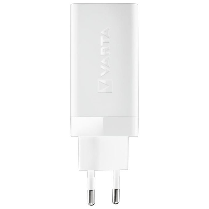 Varta Caricabatterie Rapido 65W GaN 2x Usb-C  Usb-A