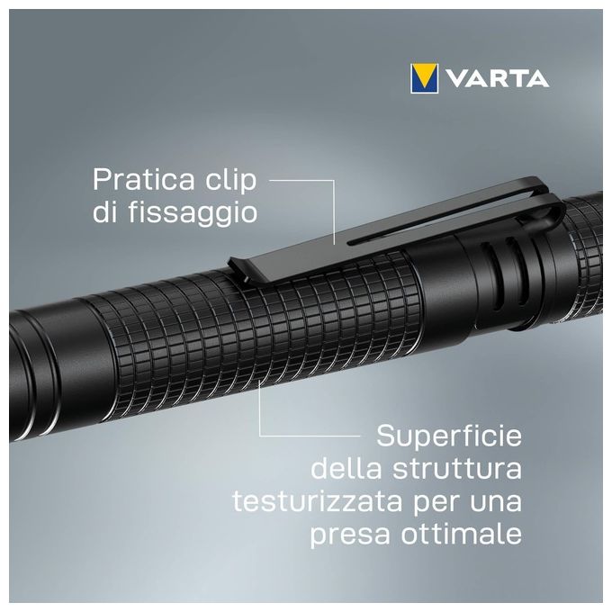 Varta Torcia Elettrica Alluminium Light F10 Pro