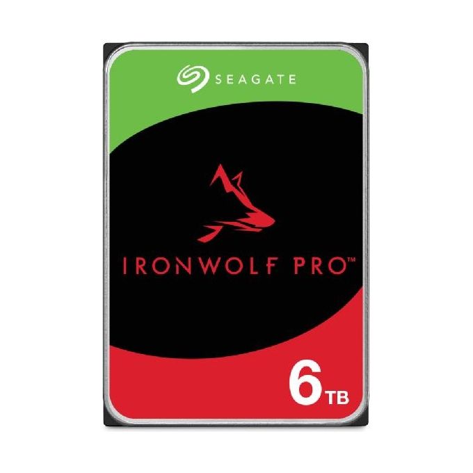 Seagate IronWolf Pro ST6000NT001 Disco Rigido Interno 3.5'' 6000Gb