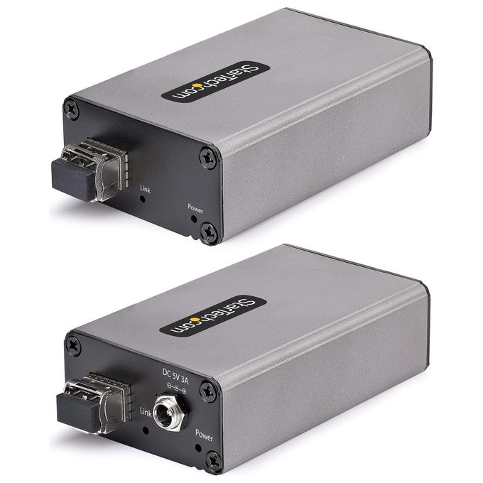 Startech.com Extender Usb 3.0 a 2 Porte su Fibra Multimodale Om3 - Lc-lc - Hub 2x Usb-a 5gbps