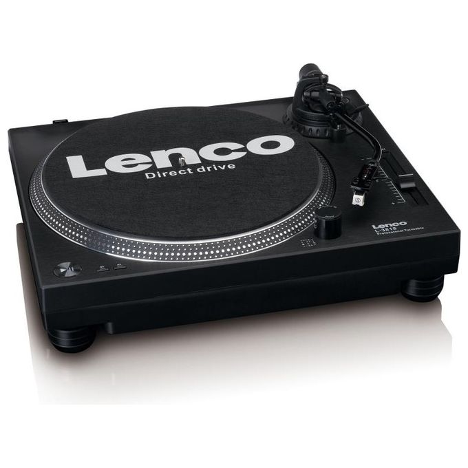 Lenco L3818BLACK Giradischi 33-45 Usb-Pc Rca Nero