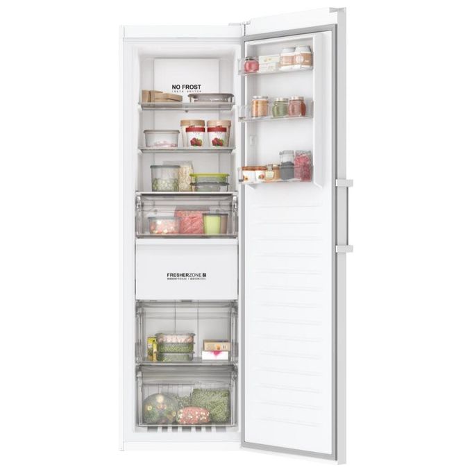 Haier H3F330WDH1 - Freezer Instaswitch - Congelatore Verticale 330 L, 191 cm, Classe D, 38 dB, Total No Frost, Convertibile in Frigorifero, Wi-Fi, Bianco