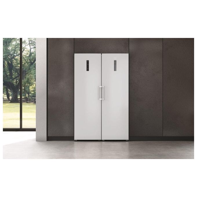Haier H3F330WDH1 - Freezer Instaswitch - Congelatore Verticale 330 L, 191 cm, Classe D, 38 dB, Total No Frost, Convertibile in Frigorifero, Wi-Fi, Bianco