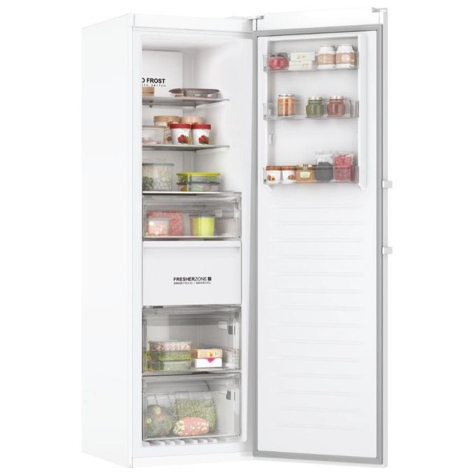 Haier H3F330WDH1 - Freezer Instaswitch - Congelatore Verticale 330 L, 191 cm, Classe D, 38 dB, Total No Frost, Convertibile in Frigorifero, Wi-Fi, Bianco