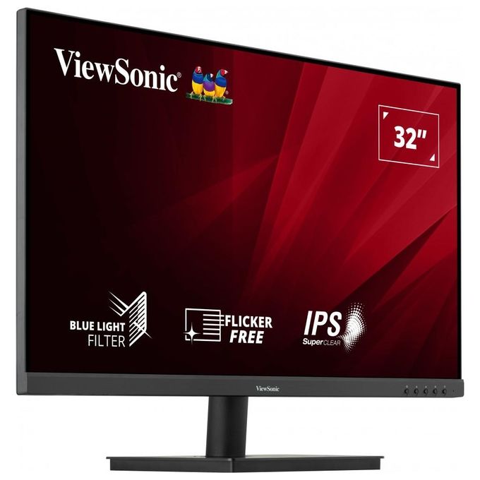 Viewsonic  Monitor VA3209-MH 32'' 1080p FHD IPS 75Hz VRR, with HDMI, DisplayPort, Altoparlanti integrati