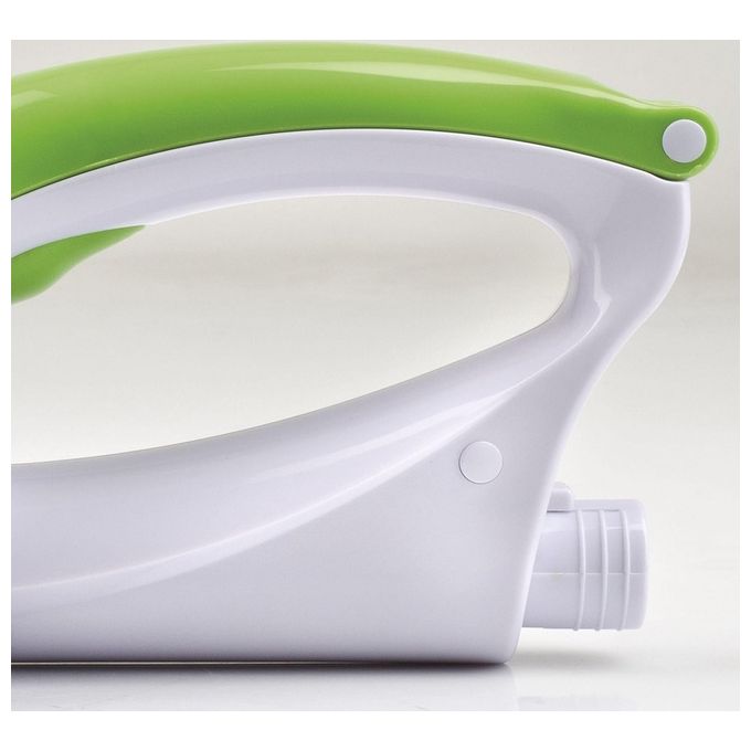 Girmi GT0203 Grattugia Elettrica Ricaricabile 12W 2 Rulli Inox Bianco-Verde