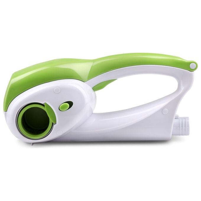 Girmi GT0203 Grattugia Elettrica Ricaricabile 12W 2 Rulli Inox Bianco-Verde