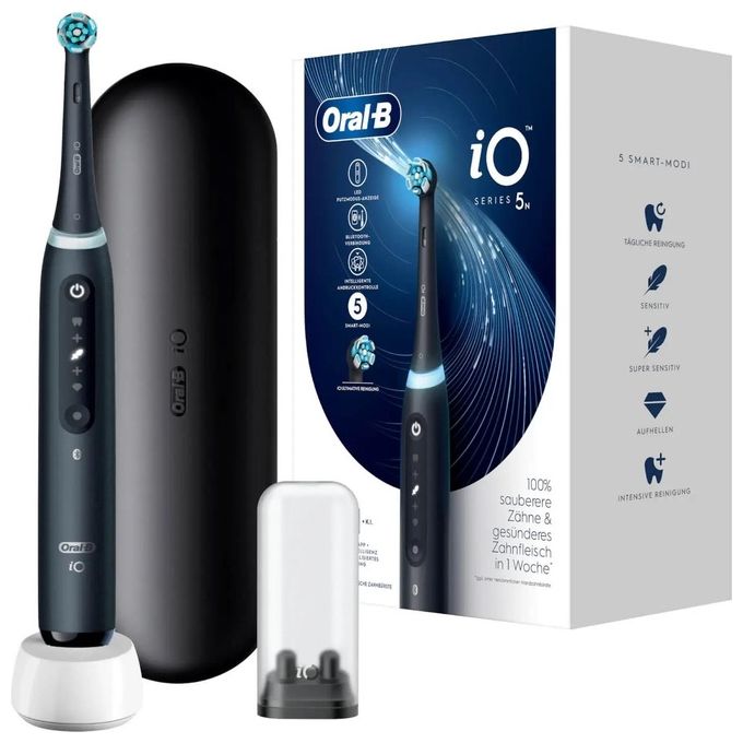 Braun Oral-B iO Series 5 Spazzolino Elettrico Opaco Nero