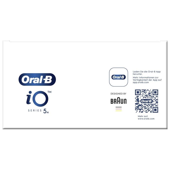 Braun Oral-B iO Series 5 Spazzolino Elettrico Quite Bianco