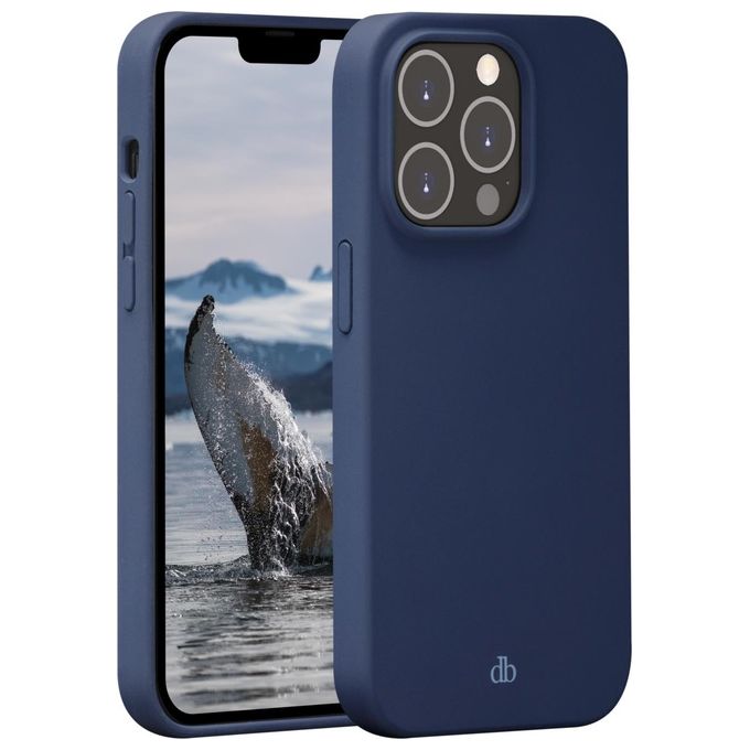 Dbramante 1928 Monaco Cover per iPhone 14 Pro Blu