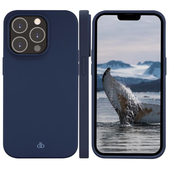 Dbramante 1928 Monaco Cover per iPhone 14 Pro Blu