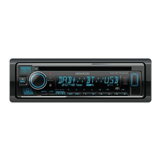 Kenwood Autoradio KDC-BT760DAB Bluetooth DAB+ con Frontalino Estraibile