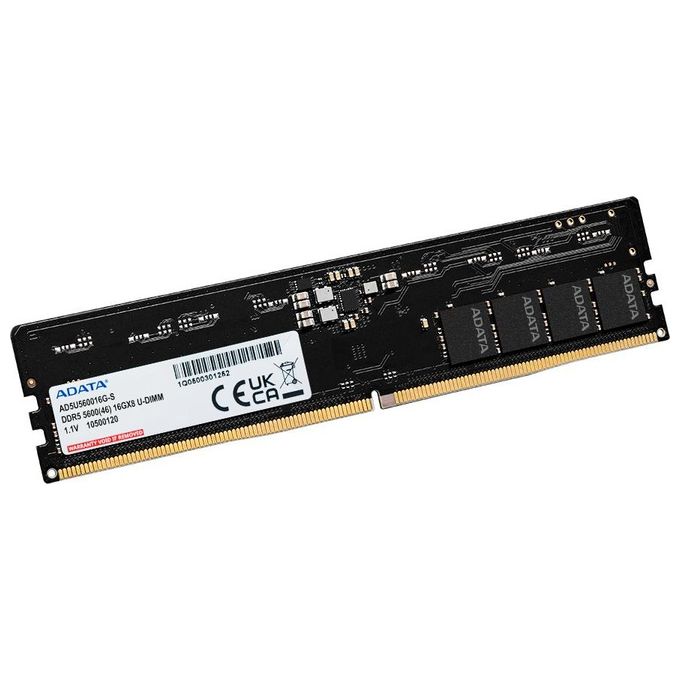 Adata AD5U560016G-S Memoria Ram Dimm 16Gb Ddr5 5600mhz Udimm