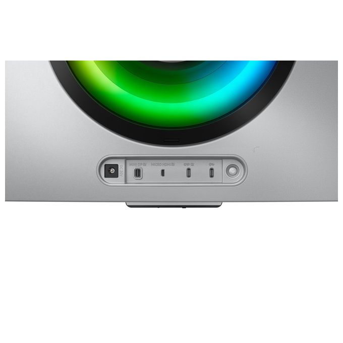 Samsung Monitor Gaming Odyssey OLED G8 (S34BG850), Curvo (1800R), 34'', 3440x1440 (WQHD), 21:9, HDR10+, OLED, 175 Hz, 0,1 ms, Freesync Premium, Micro HDMI, USB-C, Mini-DP, WiFi, Bluetooth, Casse, HAS