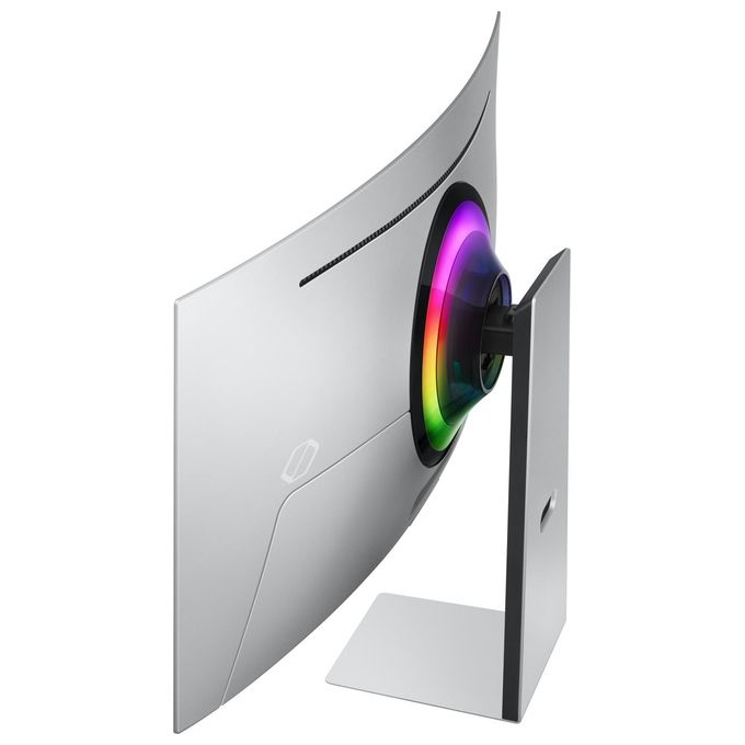 Samsung Monitor Gaming Odyssey OLED G8 (S34BG850), Curvo (1800R), 34'', 3440x1440 (WQHD), 21:9, HDR10+, OLED, 175 Hz, 0,1 ms, Freesync Premium, Micro HDMI, USB-C, Mini-DP, WiFi, Bluetooth, Casse, HAS