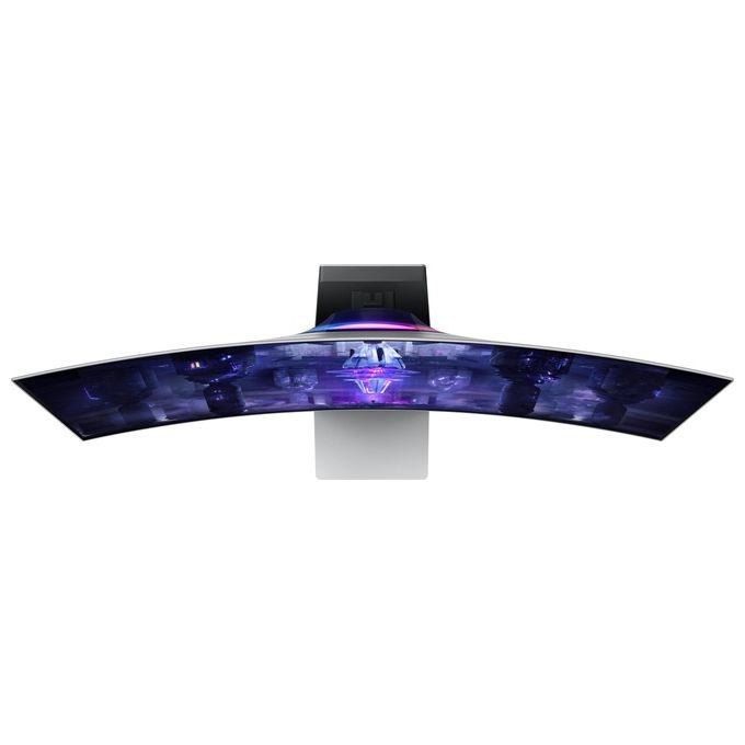 Samsung Monitor Gaming Odyssey OLED G8 (S34BG850), Curvo (1800R), 34'', 3440x1440 (WQHD), 21:9, HDR10+, OLED, 175 Hz, 0,1 ms, Freesync Premium, Micro HDMI, USB-C, Mini-DP, WiFi, Bluetooth, Casse, HAS