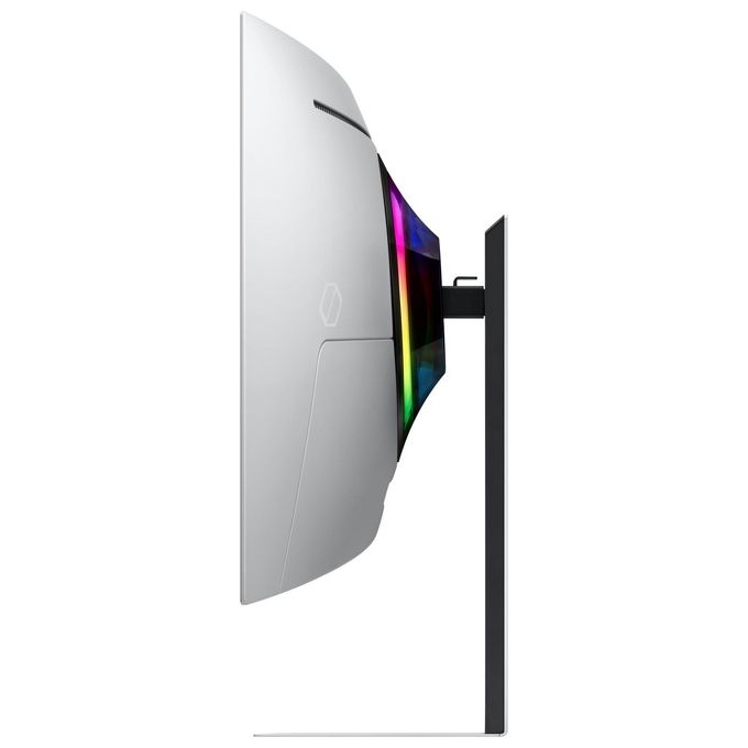 Samsung Monitor Gaming Odyssey OLED G8 (S34BG850), Curvo (1800R), 34'', 3440x1440 (WQHD), 21:9, HDR10+, OLED, 175 Hz, 0,1 ms, Freesync Premium, Micro HDMI, USB-C, Mini-DP, WiFi, Bluetooth, Casse, HAS
