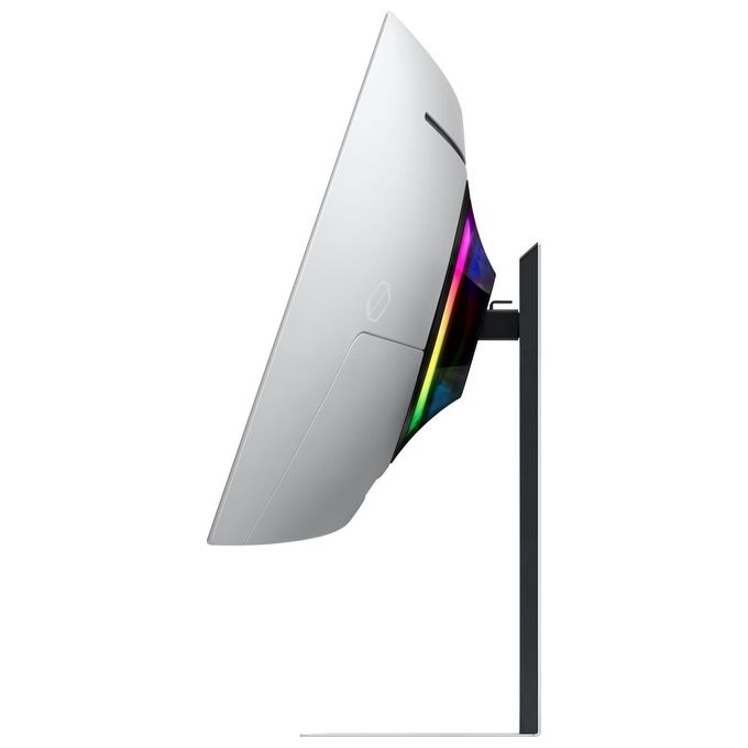 Samsung Monitor Gaming Odyssey OLED G8 (S34BG850), Curvo (1800R), 34'', 3440x1440 (WQHD), 21:9, HDR10+, OLED, 175 Hz, 0,1 ms, Freesync Premium, Micro HDMI, USB-C, Mini-DP, WiFi, Bluetooth, Casse, HAS