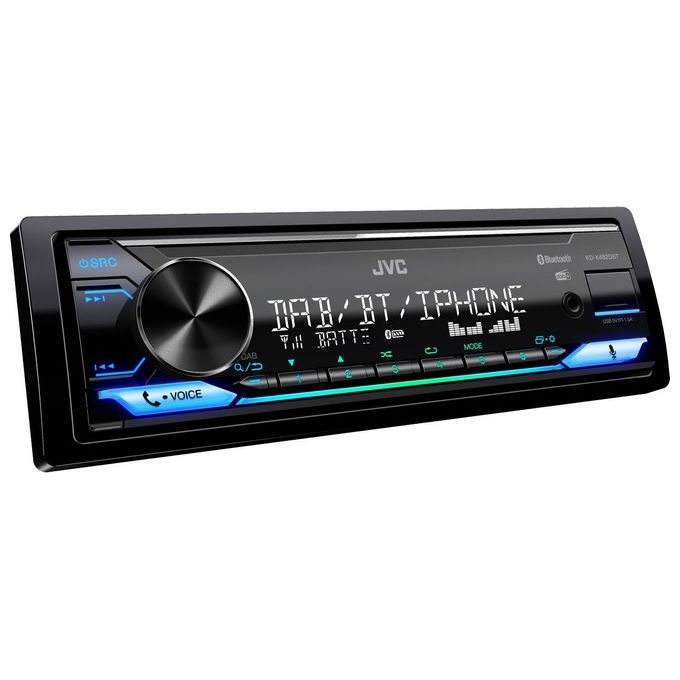 JVC KD-X482DBT Sintolettore Mechaless Bluetooth dab Tuner Illuminazione Variabile Supporta Alexa