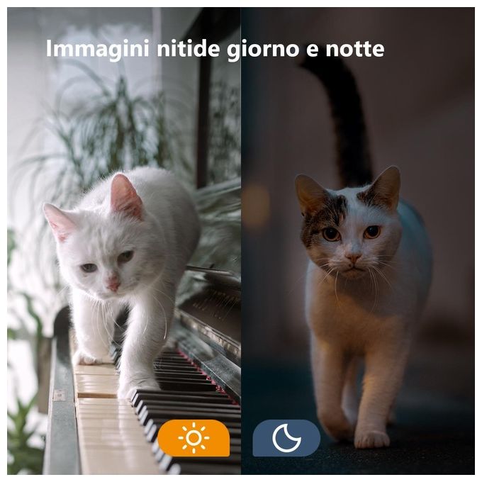 Imou Versa Telecamera 2mp Wi-fi da Interno-Esterno con Sirena e Faretto