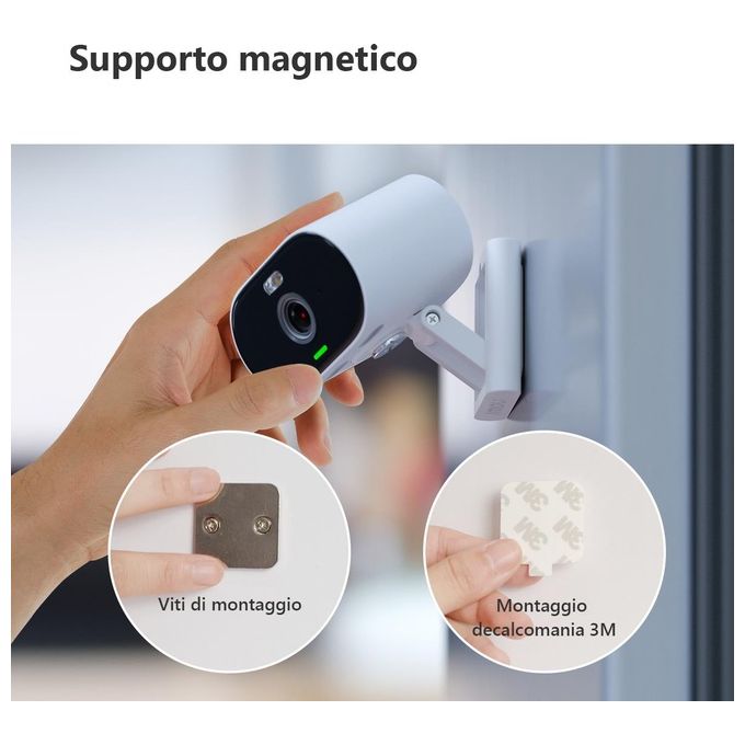 Imou Versa Telecamera 2mp Wi-fi da Interno-Esterno con Sirena e Faretto