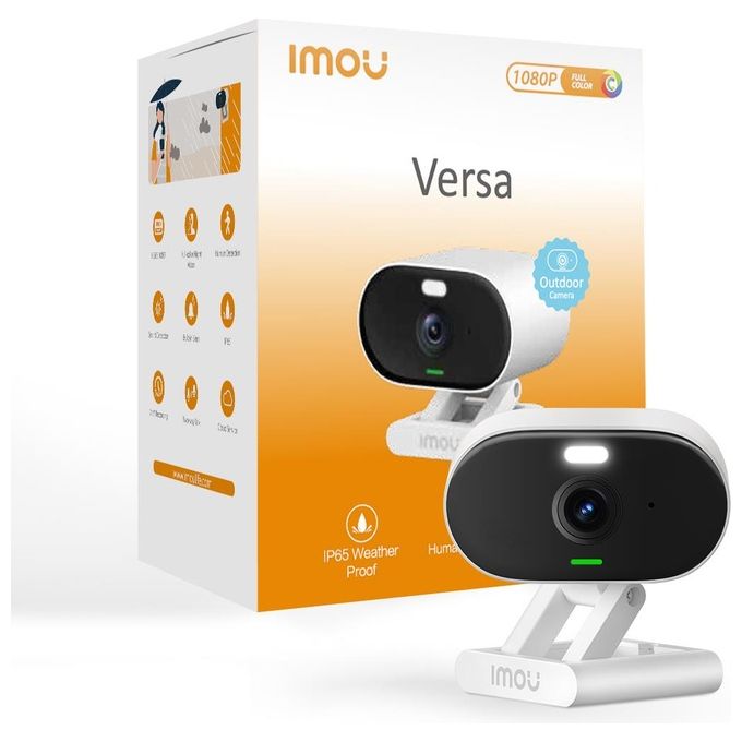 Imou Versa Telecamera 2mp Wi-fi da Interno-Esterno con Sirena e Faretto