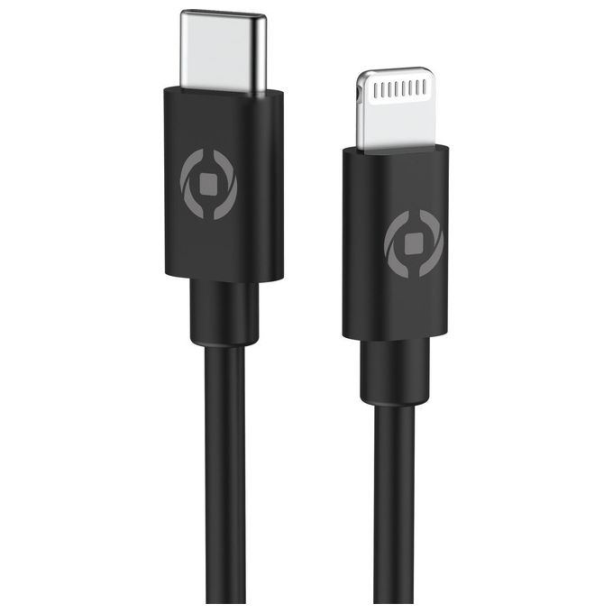 Celly Kit Usb-C Caricatore con Cavo Lightning 20W