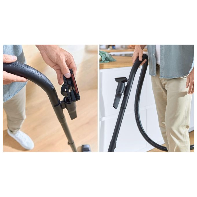 Bosch Serie 4 BGB38BA3T Aspirapolvere a Traino 4 Litri a Cilindro Secco 850W Sacchetto per la Polvere
